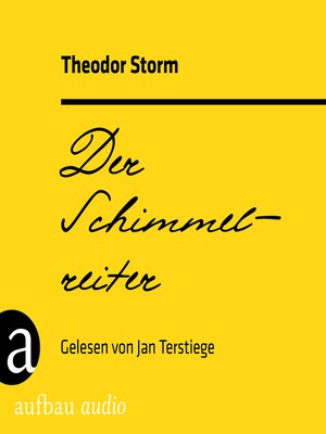 cover image of Der Schimmelreiter (Ungekürzt)